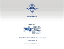 Tablet Screenshot of chaprangco.com